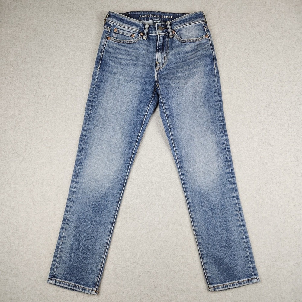 American Eagle Outfitters Men's Slim Fit Stretch Blue Denim Jeans Size 26x28